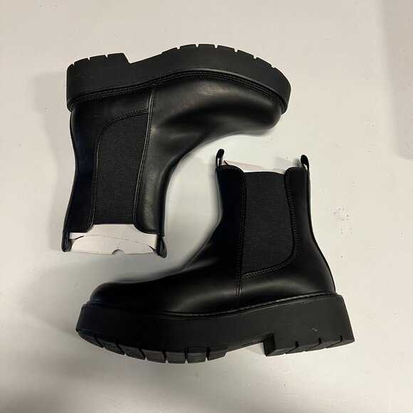 A New Day  Women's Demi Chelsea Boots Black Size 6.5 - Picture 3 of 10